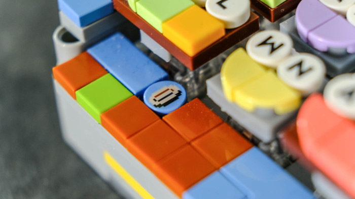 Die Lego-Tastatur (Bild: Oliver Nickel/Golem.de)