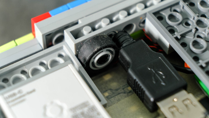 Die Lego-Tastatur (Bild: Oliver Nickel/Golem.de)