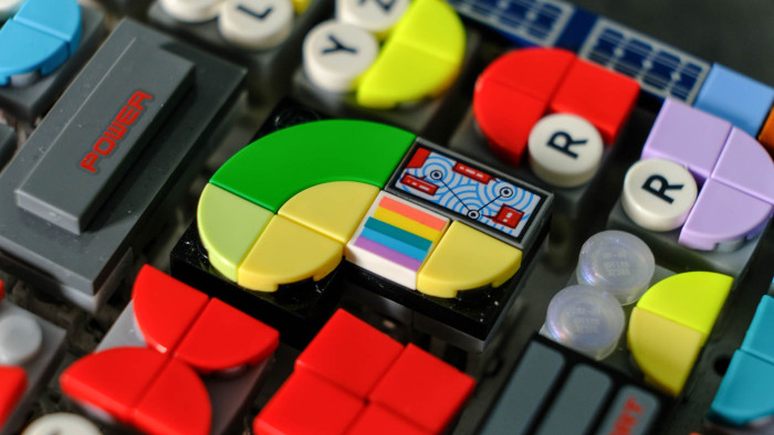 Die Lego-Tastatur (Bild: Oliver Nickel/Golem.de)