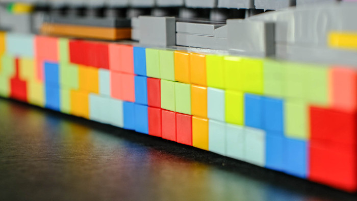 Die Lego-Tastatur (Bild: Oliver Nickel/Golem.de)