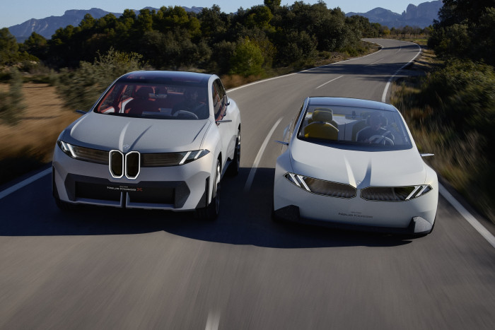 Im Vergleich zur Limousine sieht der Vision Neue Klasse X einem aktuellen BMW deutlich ähnlicher. (Foto: BMW)