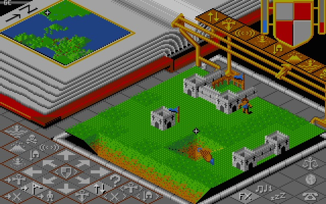 Eine kleine Delle im Erdboden reicht aus, um eine stattliche Burg auf einen mickrigen Turm zu reduzieren. (Bild: Bullfrog/Medienagentur plassma)