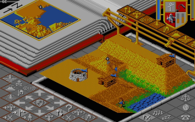Die Wüstenlevel sind im schönstem Orange gehalten und vermitteln eine heiße Atmosphäre. (Bild: Bullfrog/Medienagentur plassma)