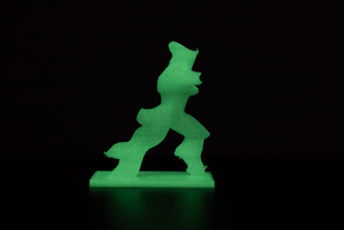 Im Dunkeln sieht die Figur besser aus. (Bild: Werner Pluta/Golem.de)