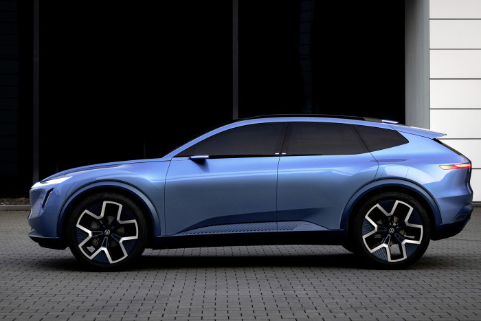 VW bezeichnet den ID.Code als SUV, doch er wirkt eher flach wie ein Kombi.  (Foto: Volkswagen)