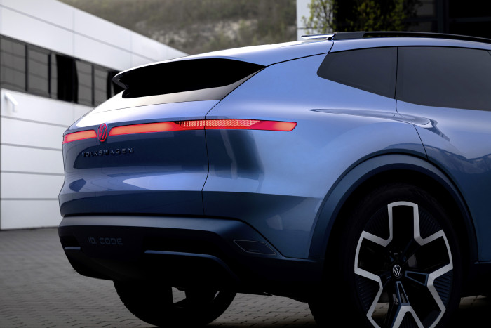 Der ID.Code soll einen geringen Luftwiderstand aufweisen.  (Foto: Volkswagen)