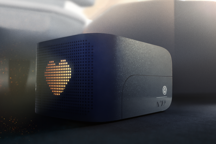 Für den ID.Code soll es den integrierten Saugroboter Lupo geben. (Grafik: Volkswagen)