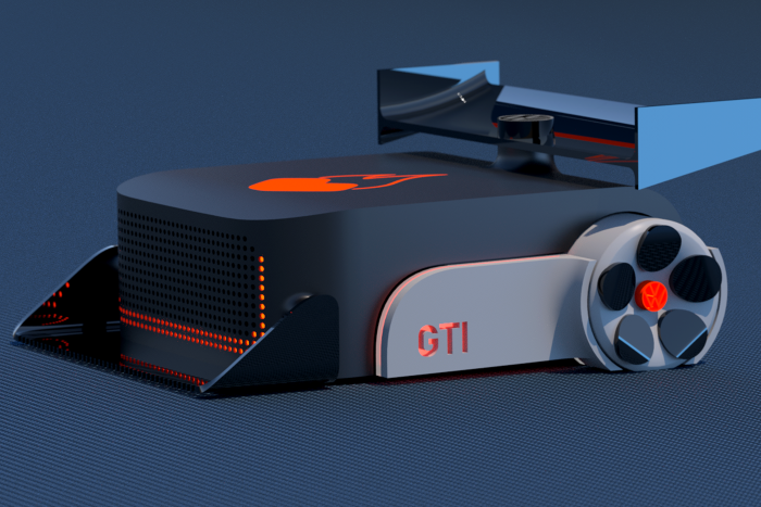 Auch eine GTI-Version hat sich VW ausgedacht. (Grafik: Volkswagen)