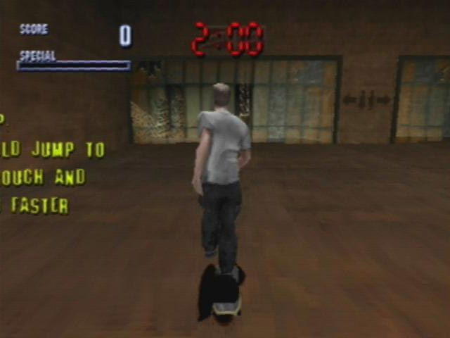 So beginnt das erste Level von Tony Hawk's Pro Skater, das uns in eine alte Fabrikhalle entführt. (Quelle: Moby Games)