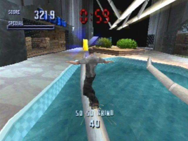 In New York geht es mit dem Skateboard durch ein typisch amerikanisches Einkaufszentrum. (Quelle: Moby Games)