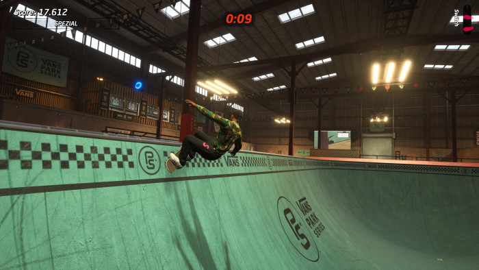 Auch im Remake müssen wir in einem Contest im Skatepark von Chicago die Jury mit unseren Tricks beeindrucken. (Quelle: Activison/Medienagentur Plassma)