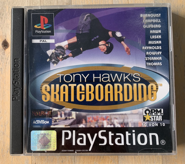Wer heute das deutsche Playstation-Original von Tony Hawk's Skateboarding ausprobieren möchte, wird nur noch bei Ebay und Co. fündig. (Quelle: Medienagentur Plassma)