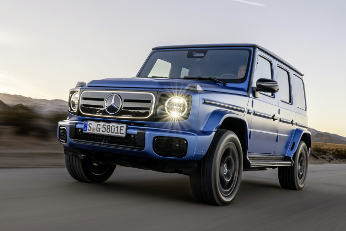 Der G 580 ist die vollelektrische Version des Geländewagens von Mercedes-Benz. (Foto: Mercedes-Benz)
