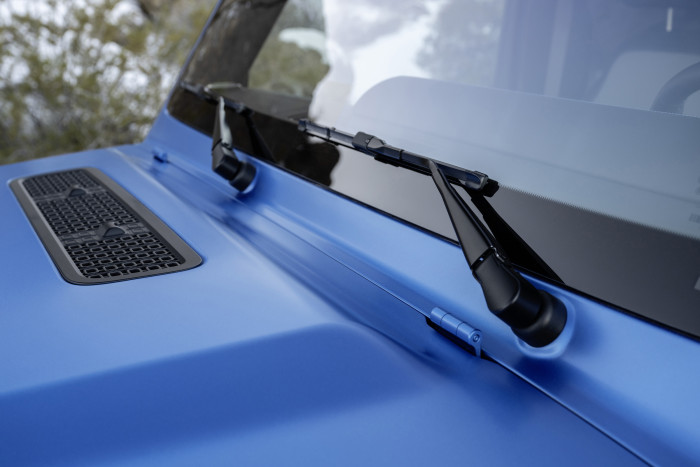 Die Fronthaube ist etwas erhöht, das soll den Luftwiderstand verringern. (Foto: Mercedes-Benz)