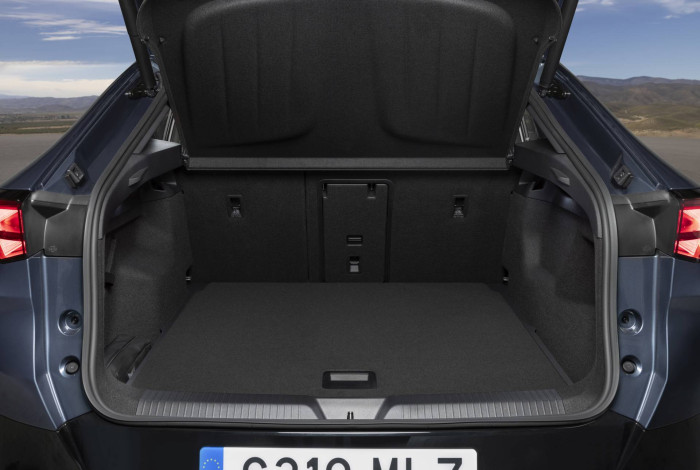 Der Kofferraum des Cupra Tavascan (Bild: Cupra)