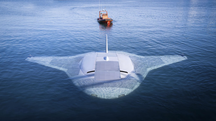 Manta-Ray-Drohne (Bild: Darpa)