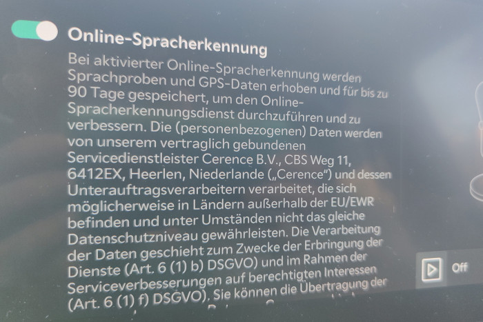 Die Spracherkennung hat sehr gut funktioniert. (Foto: Friedhelm Greis/Golem.de) 