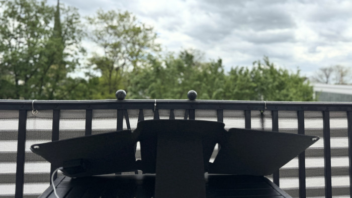 Big Blue Solar Powa 30 bei bewölktem Wetter (Bild: Jürgen Vielmeier)