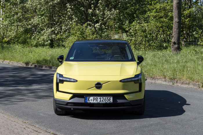 Das Auto ist das Einstiegsmodell von Volvo. (Bild: Werner Pluta/Golem.de)