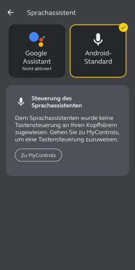Wie bei diesen Produkten üblich kann ein digitaler Assistent vom Stöpsel aus aufgerufen werden. (Bild: Jabra/Screenshot: Golem.de)