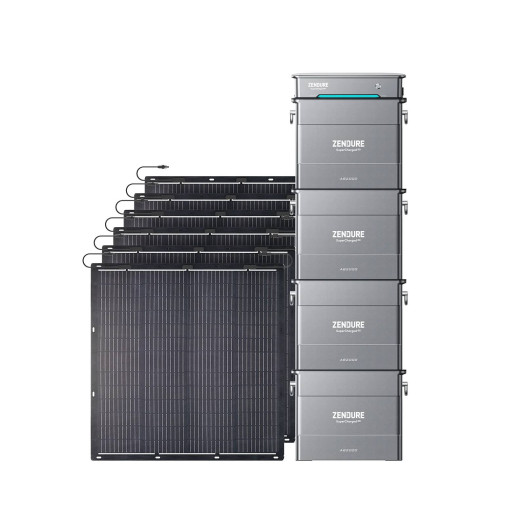 Bis zu vier Akkus lassen sich übereinander stapeln. (Bild: Zendure)