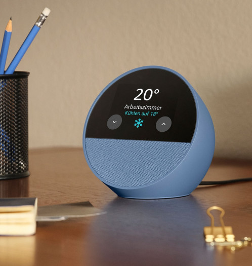 Der neue Echo Spot (Bild: Amazon)