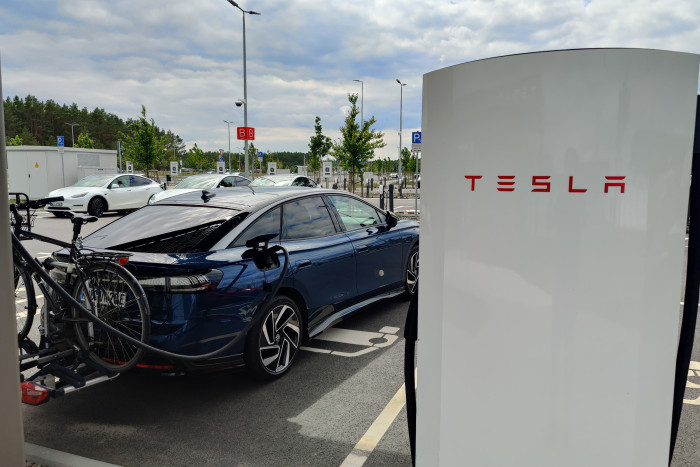 Das war auch an einem Tesla-Supercharger der Fall. (Foto: Friedhelm Greis/Golem.de)