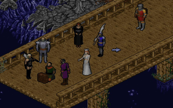 In Pagan herrscht ein rauer Ton, weshalb Hinrichtungen wie diese an der Tagesordnung sind. (Quelle: Origin Systems/Medienagentur Plassma)