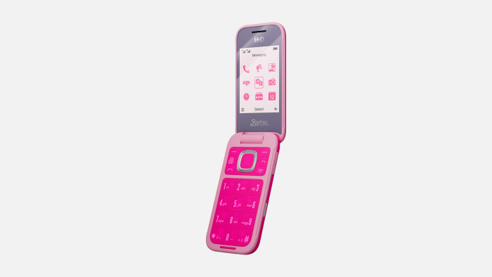 Das Barbie Phone von HMD (Bild: HMD)