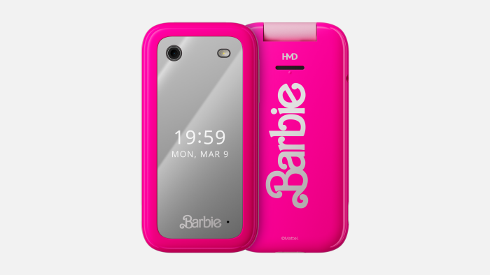 Das Barbie Phone von HMD (Bild: HMD)