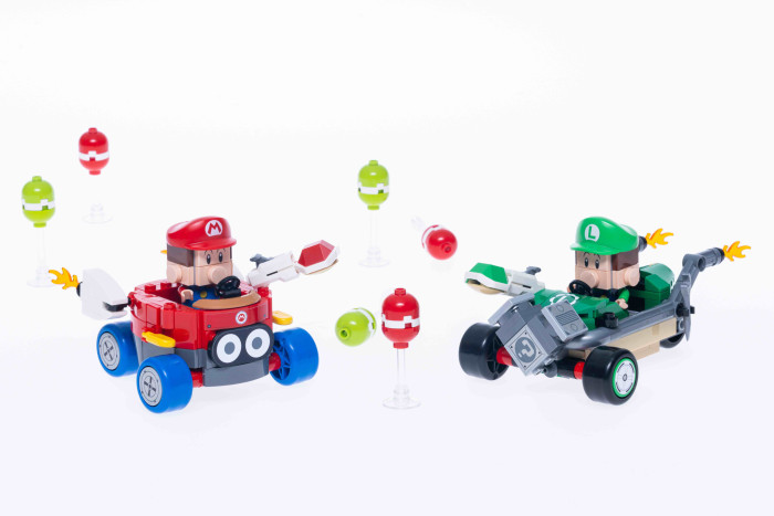Artwork von Lego Mario Kart (Bild: Lego/Nintendo)