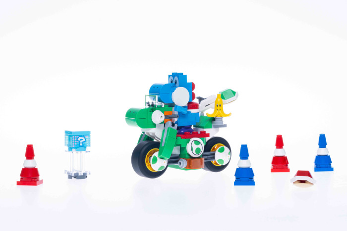 Artwork von Lego Mario Kart (Bild: Lego/Nintendo)