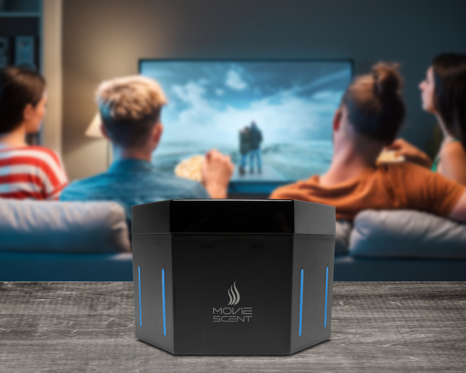 Moviescent verteilt bei Filmen, Serien und Spielen Düfte im Raum. (Bild: Elevated Perceptions)