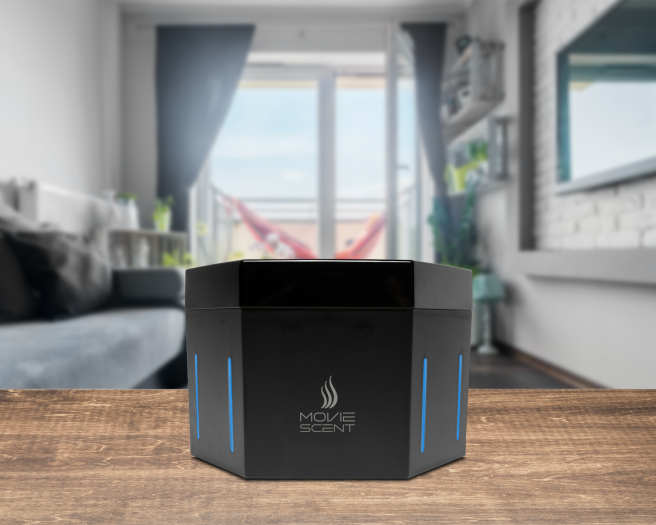 Moviescent verteilt bei Filmen, Serien und Spielen Düfte im Raum. (Bild: Elevated Perceptions)