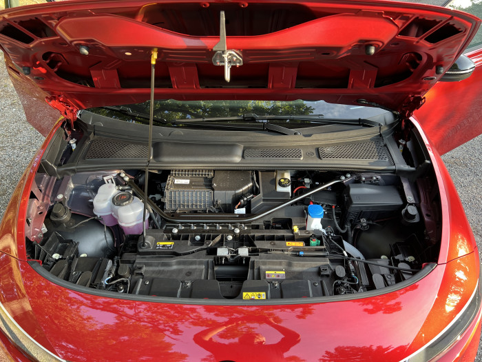 Leider bietet der VW ID.7 keinen Stauraum in der Front. (Bild: Dirk Kunde)