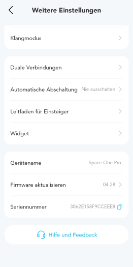 Ein Update lässt sich manuell einspielen. (Bild: Anker/Screenshot: Golem.de)