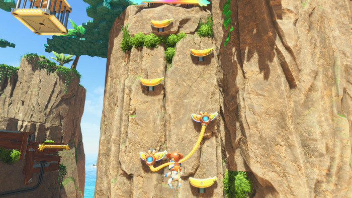 Mit Hilfe eines Roboteraffen können wir besonders gut klettern. (Bild: Sony / Screenshot: Golem.de)