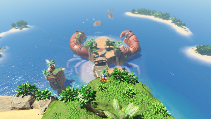 Eine so schöne Aussicht auf den Startpunkt des Abschnitts haben wir nicht oft. (Bild: Sony / Screenshot: Golem.de)