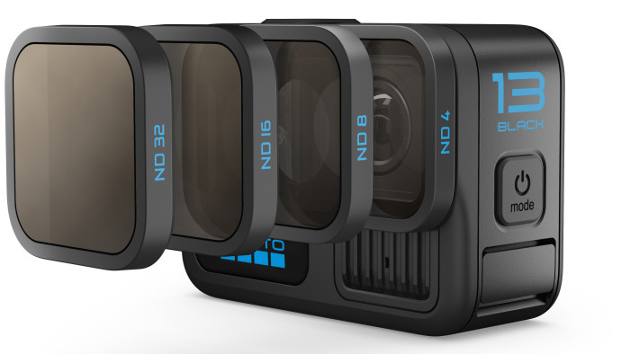 Artwork der Gopro Hero mit ND-Filtern (Bild: Gopro)