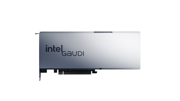 Gaudi 3 gibt es auch als PCIe-Karte. (Bild: Intel)