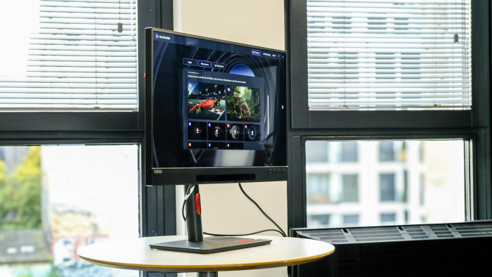 Lenovo Thinkvision 27 3D (Bild: Oliver Nickel/Golem.de)