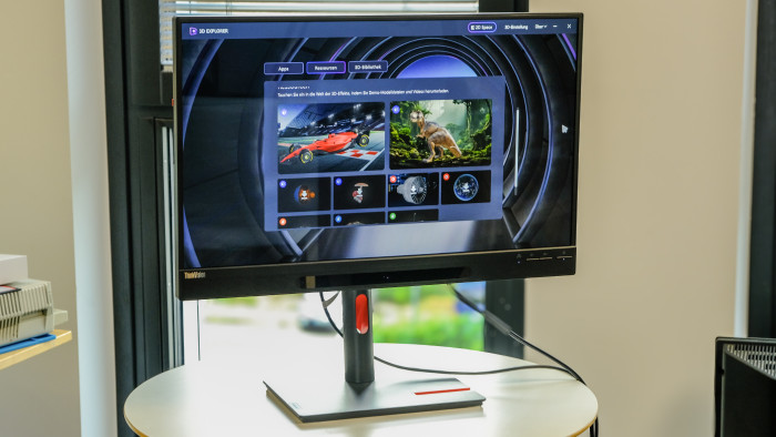 Lenovo Thinkvision 27 3D (Bild: Oliver Nickel/Golem.de)