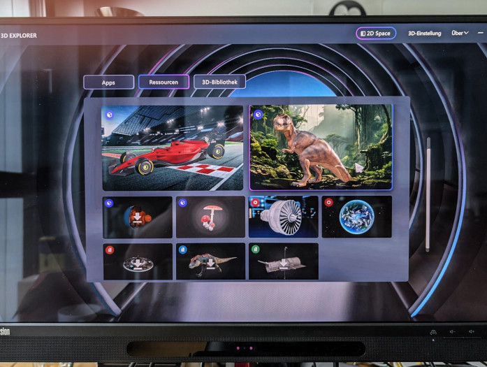 Es gibt bereits vorgefertigte Assets für Demozwecke. (Bild: Oliver Nickel/Golem.de)