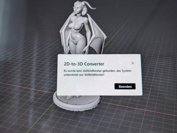 Oftmals funktioniert die Software nicht. (Bild: Oliver Nickel/Golem.de)