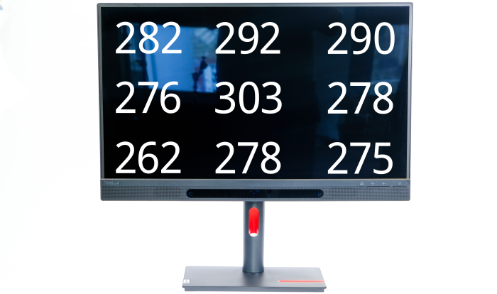 Das Panel leuchtet für Büros ausreichend hell.