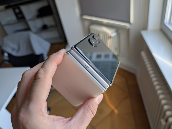 Das Scharnier des Mix Flip (Bild: Tobias Költzsch/Golem.de)