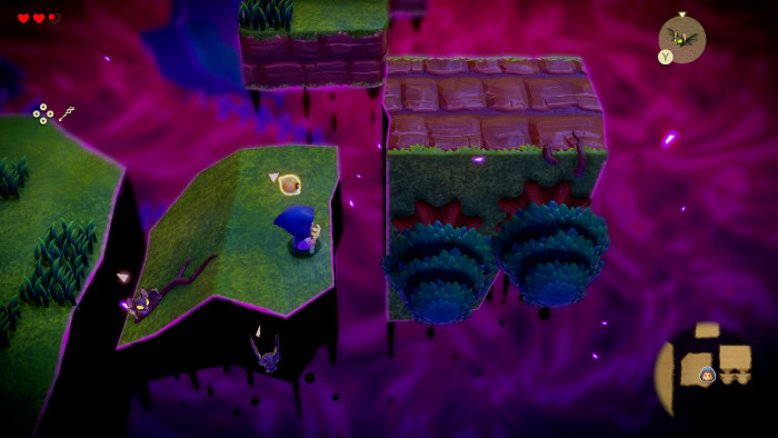 Im Schattenreich ist vieles merkwürdig ... (Bild: Nintendo / Screenshot: Golem.de)