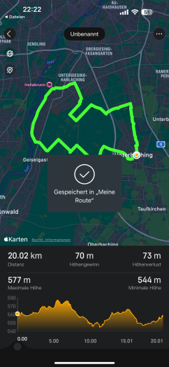 Das Importieren von GPX-Routen ist nicht besonders komfortabel - aber es klappt! (Bild: Amazfit / Screenshot: Golem.de)