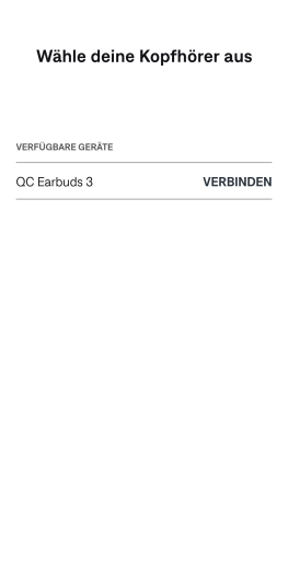 Im Bluetooth-Multipoint-Betrieb kann es passieren, dass die App so startet. (Bild: Bose/Screenshot: Golem.de)