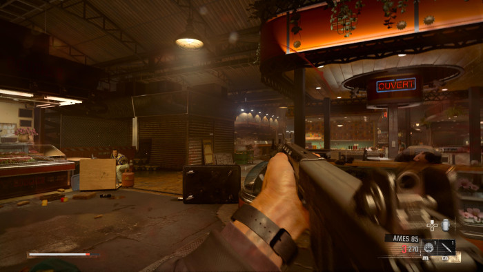 Feuergefecht in einem alten Markt. (Bild: Activision / Screenshot: Golem.de)